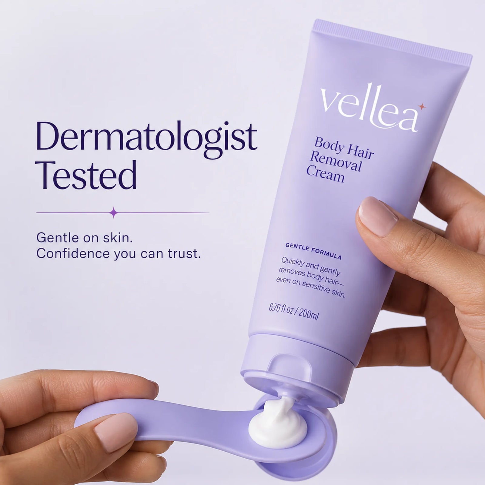 PureSilk Touch® by Vellea™ - Crema depilatoria Indolore