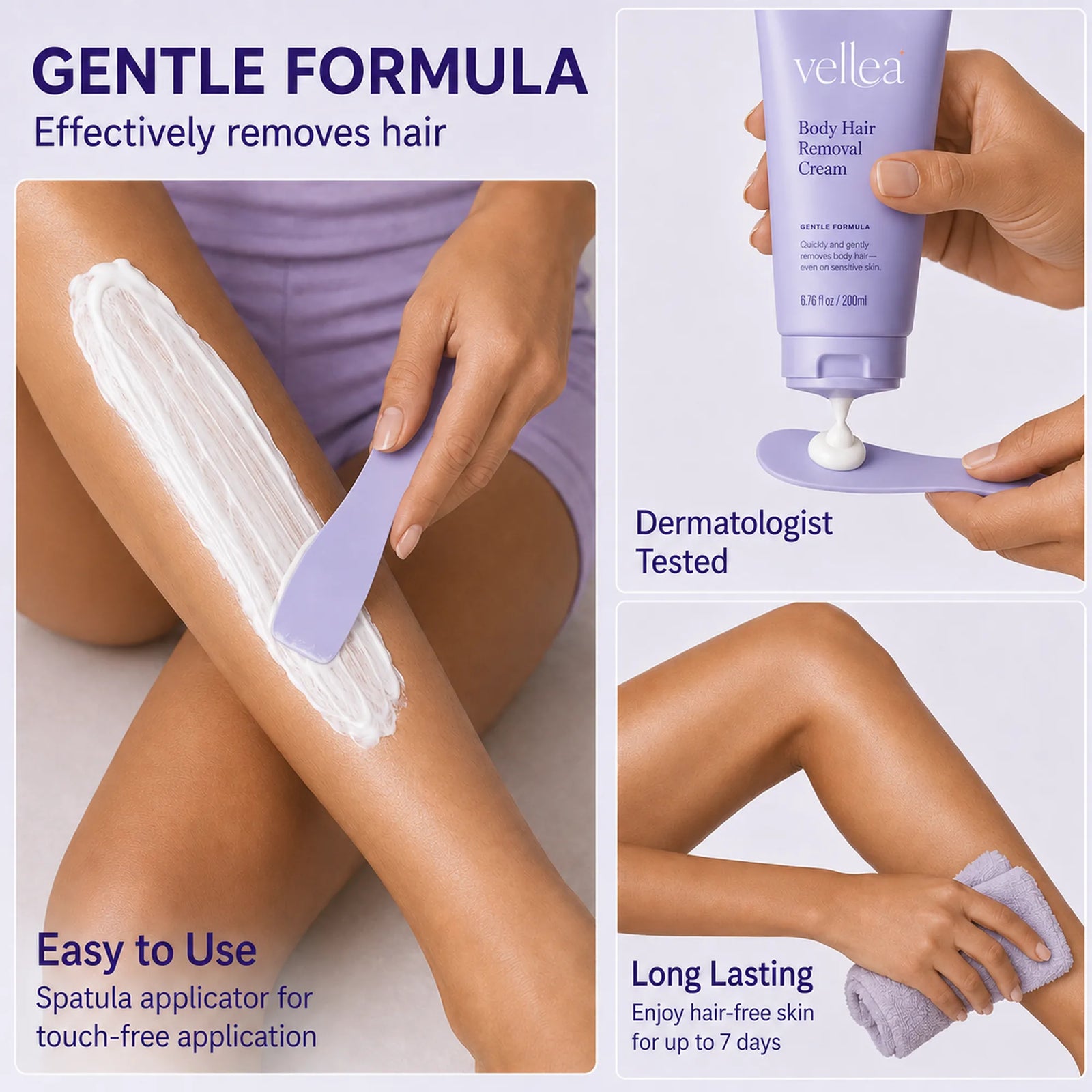PureSilk Touch® by Vellea™ - Crema depilatoria Indolore